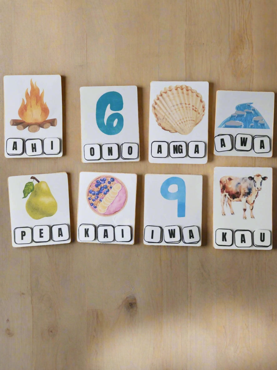 Kupu Kāri - 3 Letter Word Set