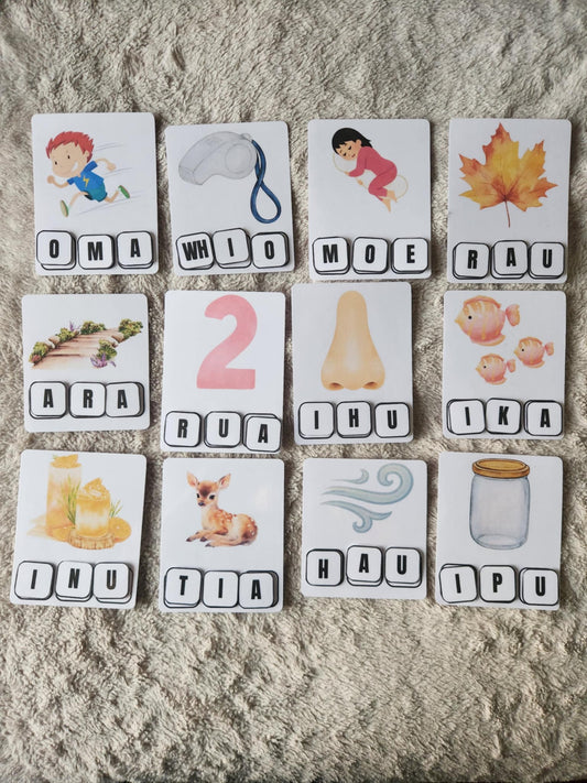 Kupu Kāri - 3 Letter Word Set